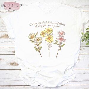 Jane Austen Quote TShirt, Destroy Your Inner Peace Shirt